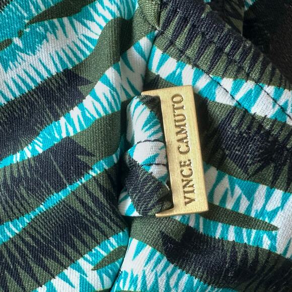 NWOT Vince Camuto Zebra Print Wrap Swimsuit Nylon Blend – Size 6 - Picture 8 of 8